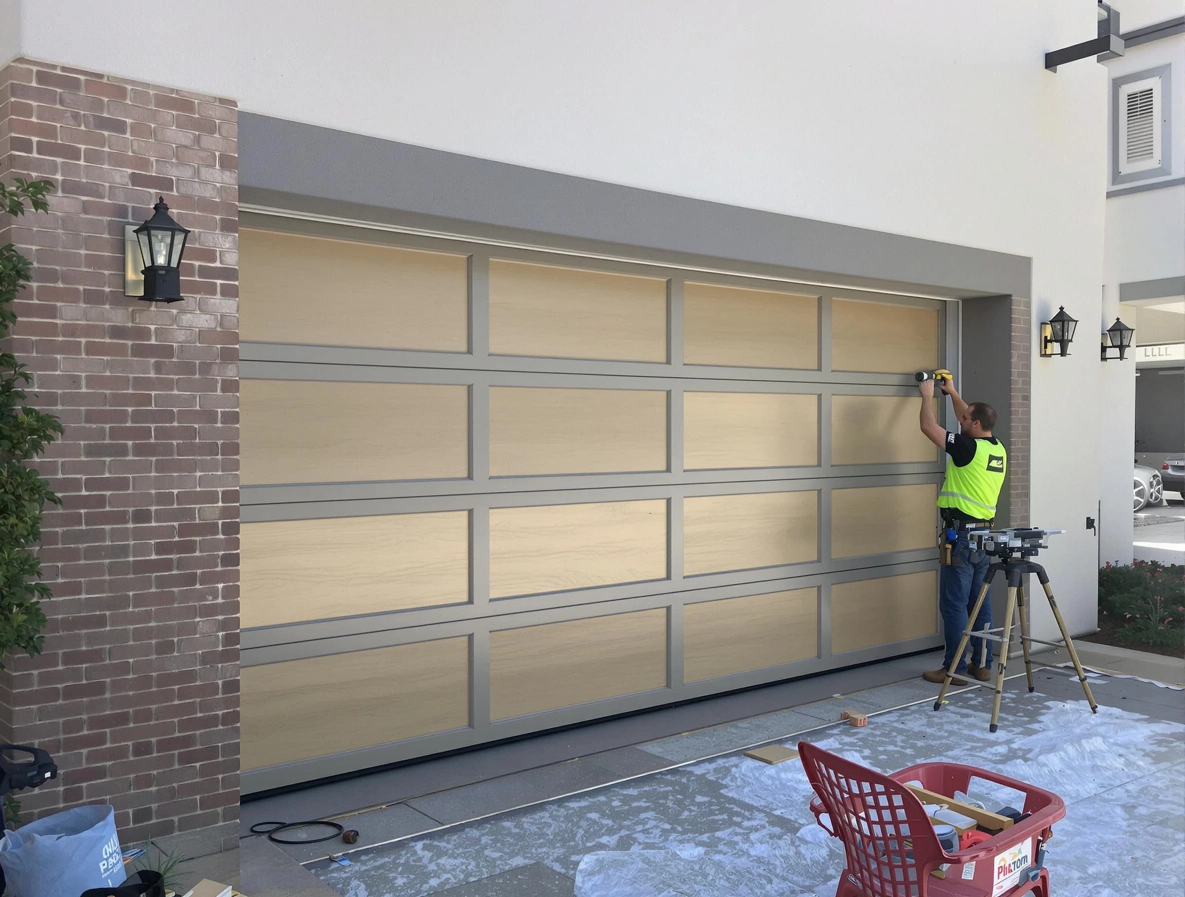 Garage door replacement service by Springville Garage Door Repair in Springville