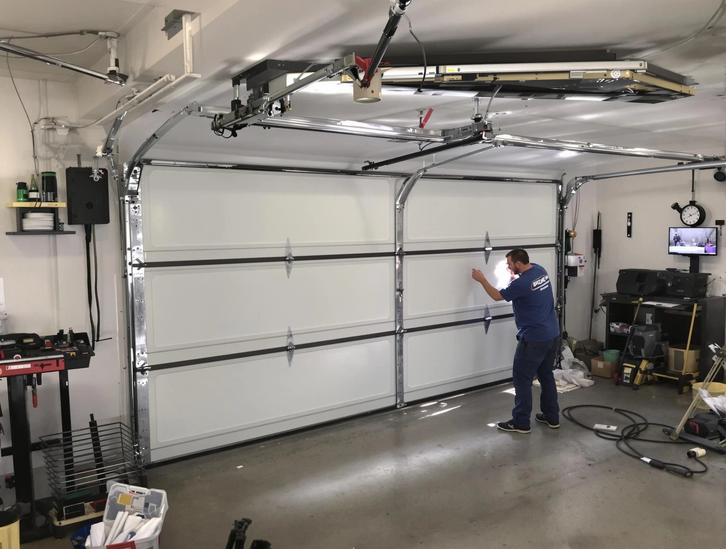 Professional garage door repair service by Springville Garage Door Repair in Springville